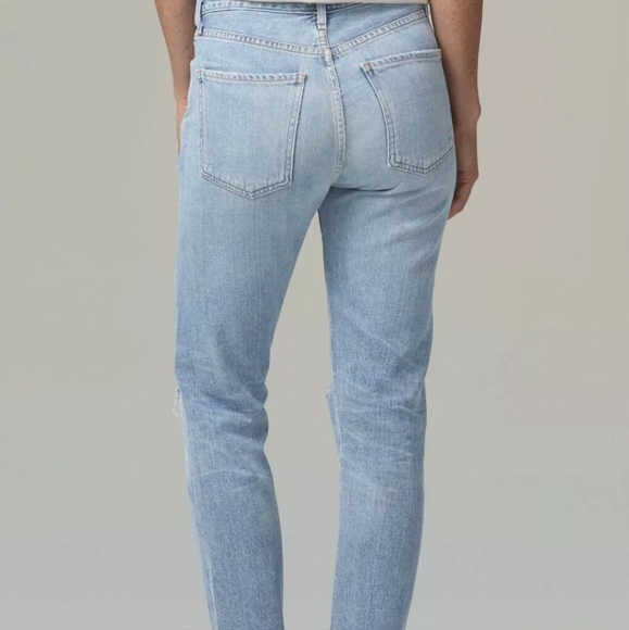 Citizens Of Humanity Liya High-rise Classic Fit Crop Size 24 - Picture 2 of 12
